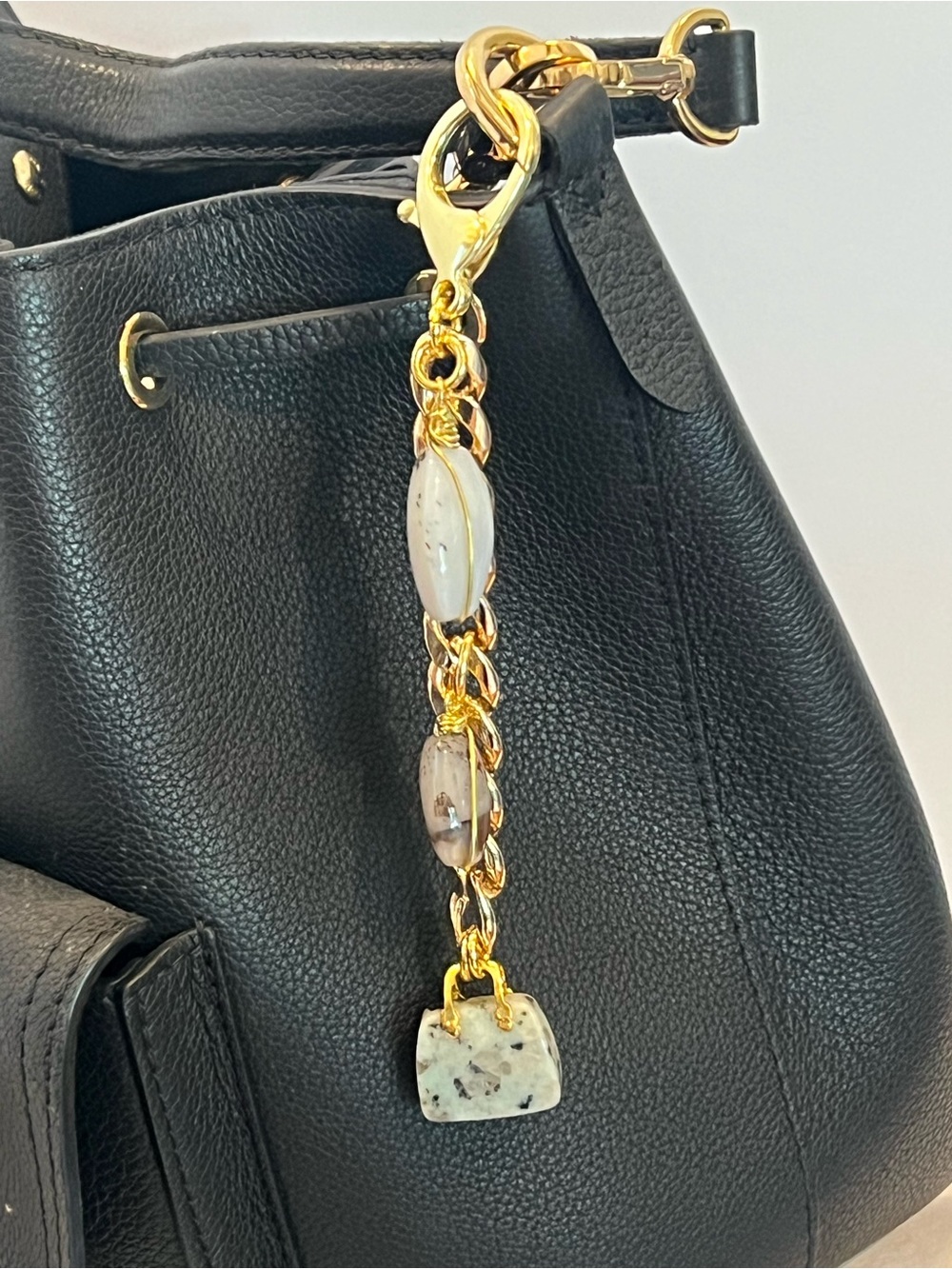 Gemstone Bag/KeyChain Charm